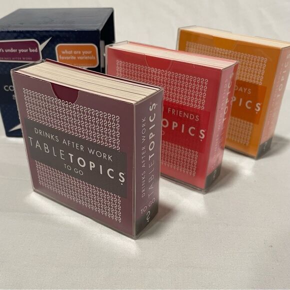 Table Topics Friends Conversation Pack 3 pack - Picture 6 of 11